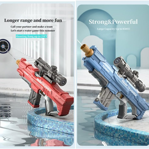 تفنگ اسباب بازی آب پاش شارژی دوربین دار Electric Water Gun_اسباب بازی